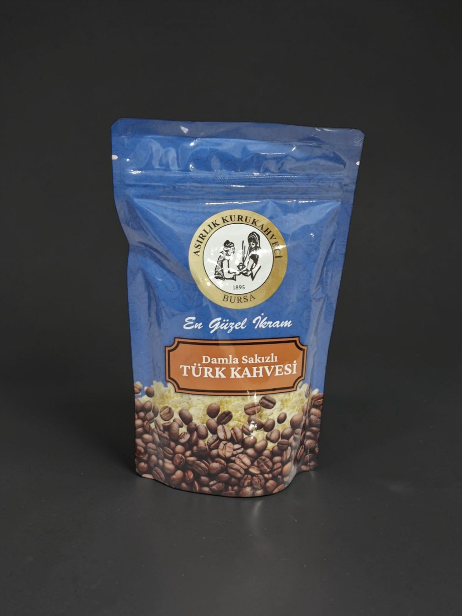 Damla Sakızlı Türk Kahvesi 200 gr (Asırlık Kurukahveci)